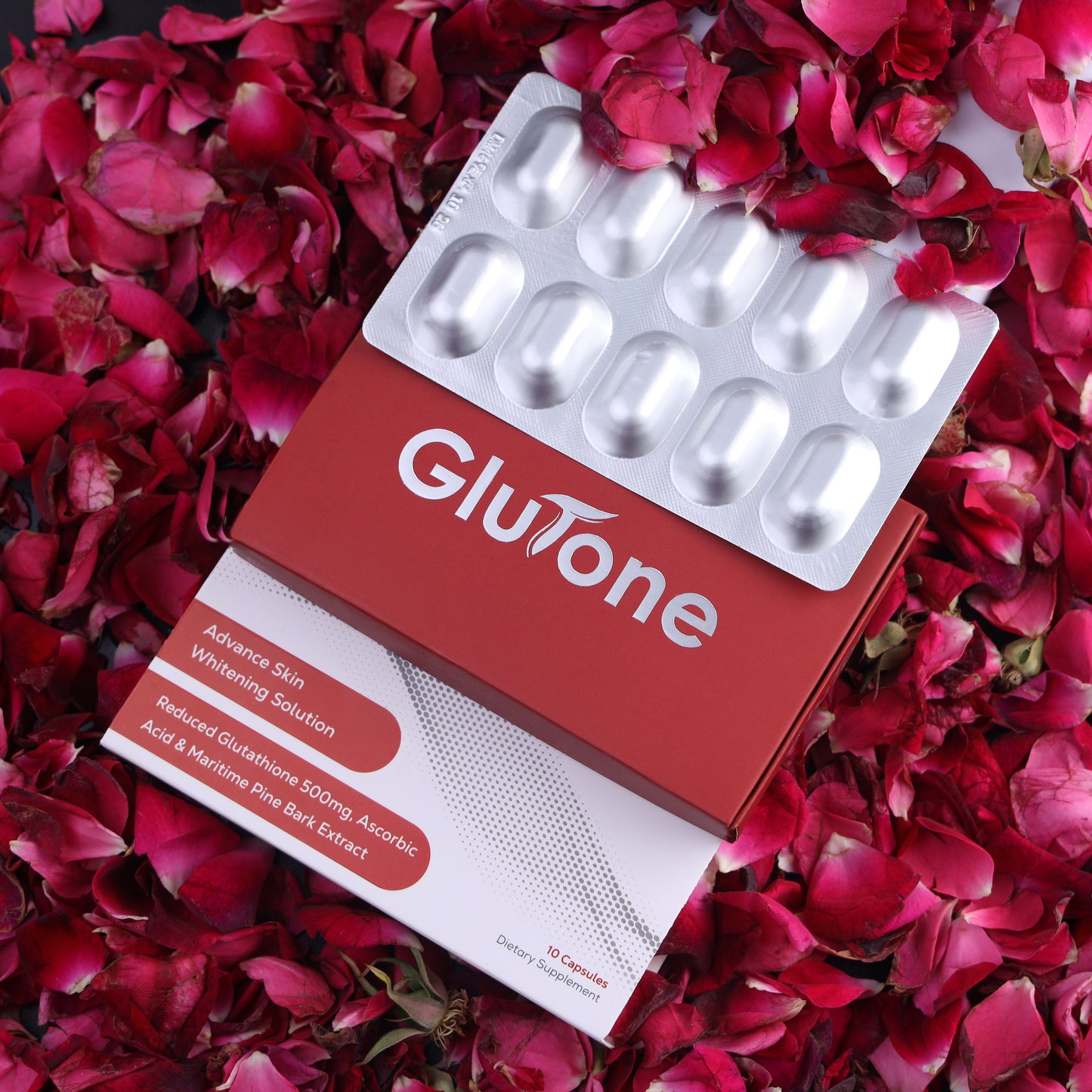 Glutone Capsule (L-Glutathione - 500 mg, Ascorbic Acid - 150 mg))
