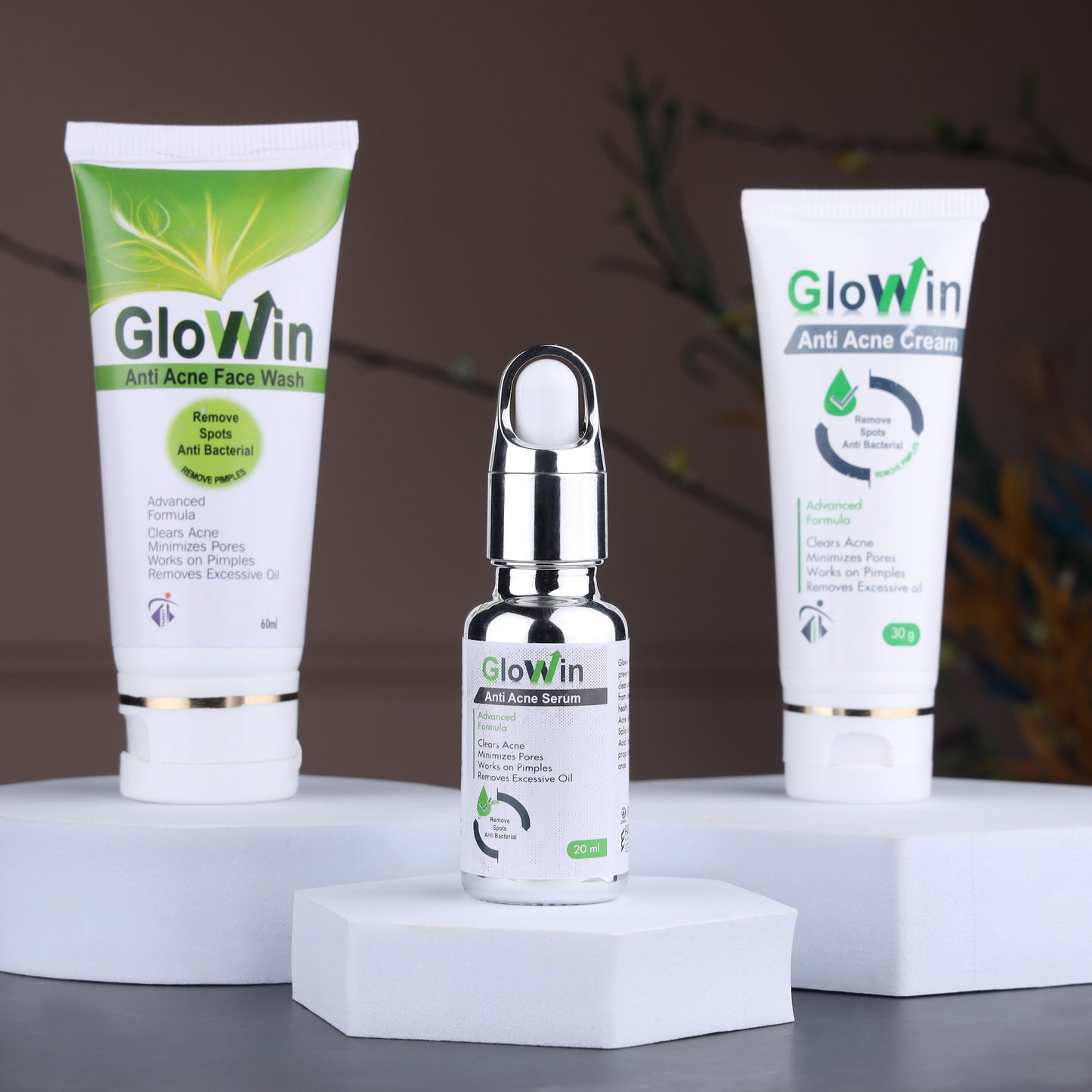 Glowin Acne-Free Trio (Glowin Soap Free) 20% OFF