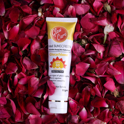 GLOWCARE sunscreen (Avobenzone 3%, Octyl Methoxycinnamate 7.5%,  zinc oxide 15%)