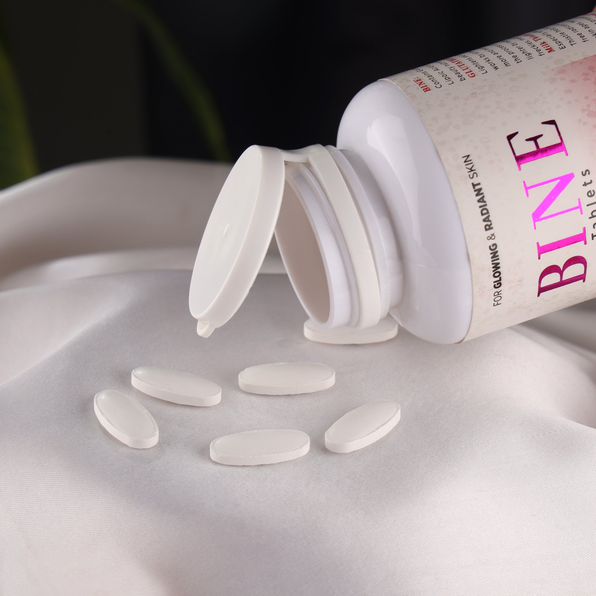 BINE Tablets (Glutathione 500 mg, Milk Thistle Extract 50 mg) Liorskin BINE Tablets (Glutathione 500 mg, Milk Thistle Extract 50 mg) Liorskin